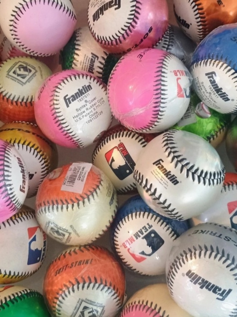Franklin Soft Strike Baseball Lot of 12 **Random Colors**